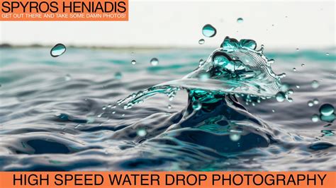 High Speed Water Drop Photography Tutorial | Photography Directory