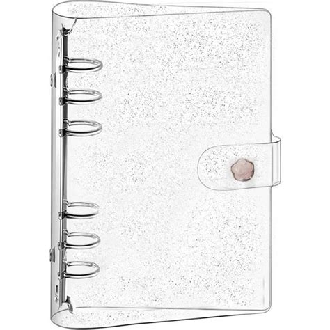 Couverture de classeur A5 classeur à anneaux en PVC souple transparent