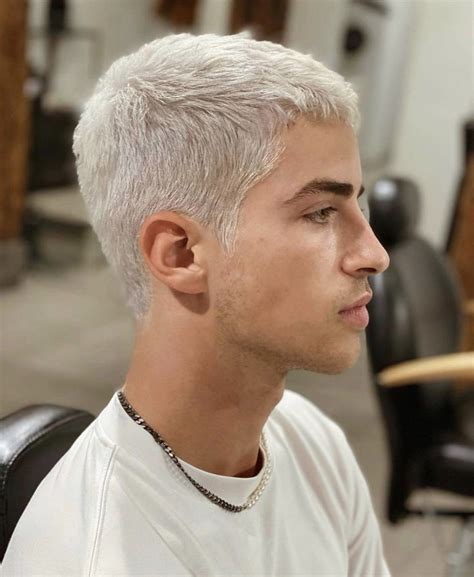 Pin By Brian Vargas On Skin Care Platinum Blonde Hair Men Bleached