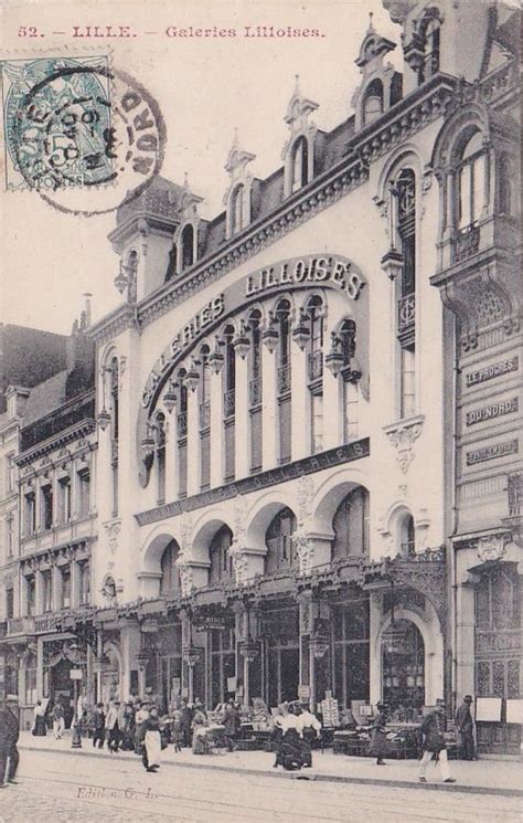 Lille Hier Lille Rue Nationale Carte Postale Ancienne Et Vue D Hier