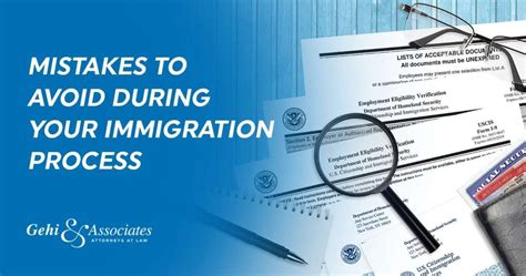 Mistakes To Avoid During Your Immigration Process Free Consultation