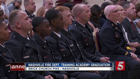 Nashville Fire Dept Graduates 26 New Firefighters Youtube