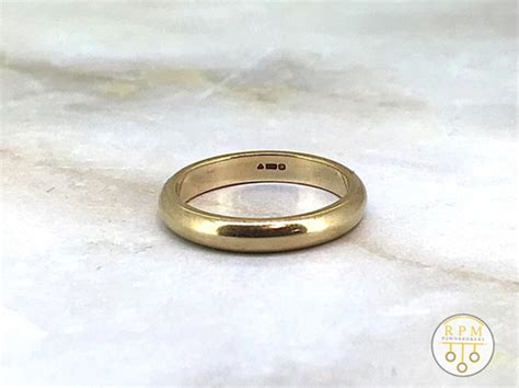 9ct Yellow Gold Wedding Band | RPM Pawnbrokers