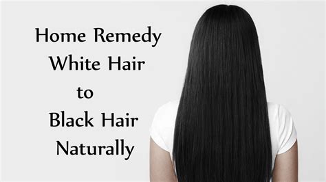 How to Stop White Hair using Natural Ingredients? - Yabibo