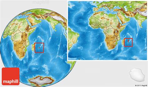 Where Is Reunion Island On World Map - Gillie Donnamarie