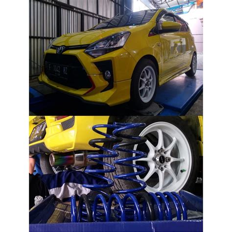 Jual LOWERING KIT AGYA LOWERING KIT HSR TOYOTA AGYA PERR CEPER AGYA Per