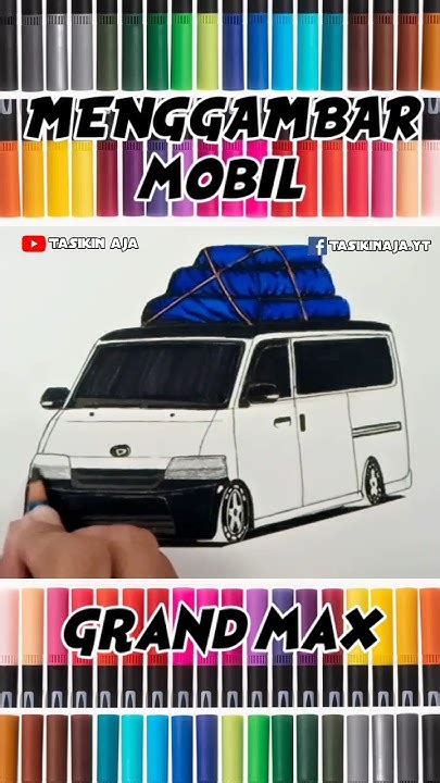 Menggambar Mobil Grand Max Youtube