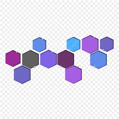 3d Hexagon Pattern Vector Hd PNG Images, 3d Colorful Hexagons, Hexagons ...