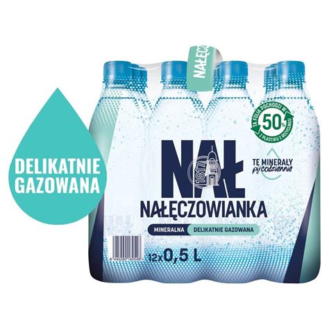 Na Czowianka Naturalna Woda Mineralna Delikatnie Gazowana X L