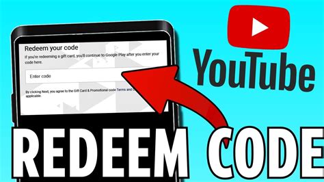 redeem youtube premium code pc android ios  youtube