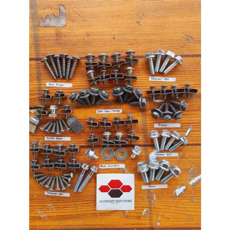 Jual COD Baut Beat Karbu Full Set Baud Honda Beat Karbu Full Body