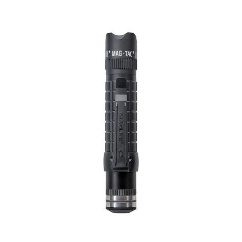 Maglite Mag Tac Led Rechargeable Flashlight System Crowned Bezel Black