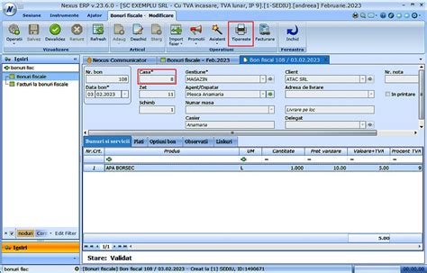 Nexus Erp Posibilitate Tip Rire Bonuri Fiscale La Case De Marcat