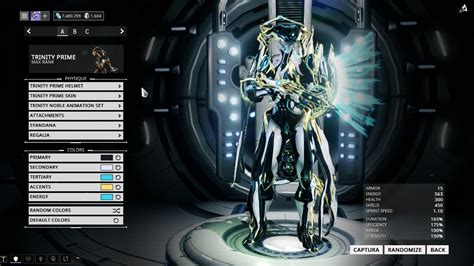 Warframe Trinity Trinity Prime