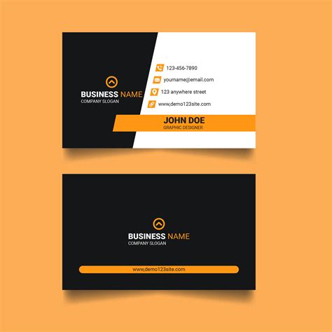 Creative Modern Business Card Template Design Masterbundles