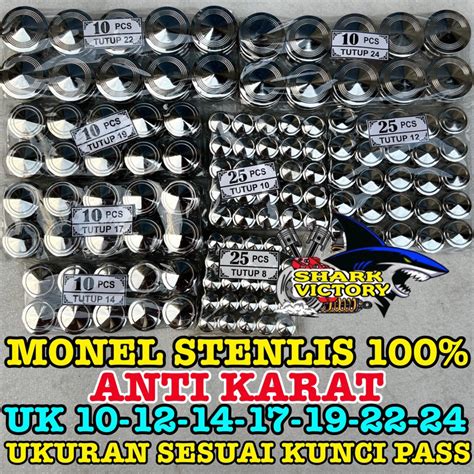 Jual Cover Baut Tutup Baut Monel Stainless Anti Karat Ukuran