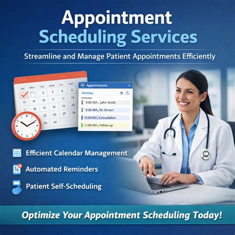 powerful patient appointment scheduling  management services