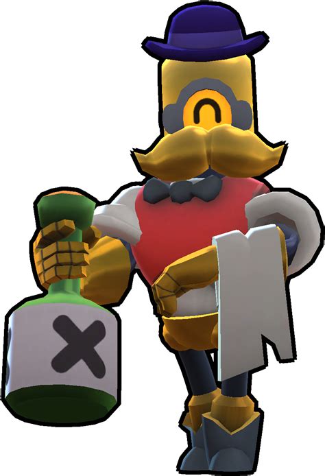 Download Brawl Stars Barley Character Render