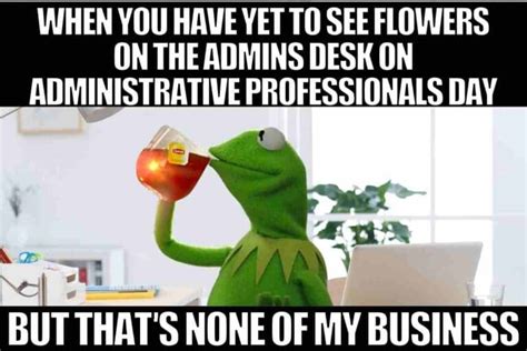 Administrative Professionals Day 2024 Memes In English Nat Laurie