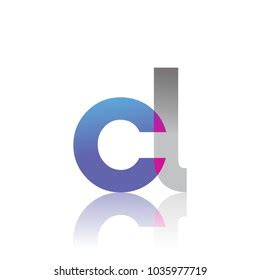 Initial Letter Cu Lowercase Overlap Logo Stock Vector Royalty Free