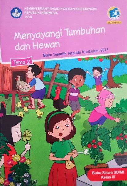 Jual Buku Tematik Terpadu Kemendikbud Kelas Tema Kurikulum