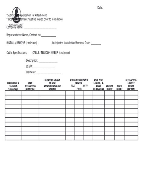 Pole Attachment Agreement Dated Doc Template Pdffiller