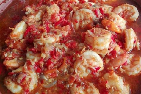 Resep Sambal Gami Udang Sambal Khas Bontang