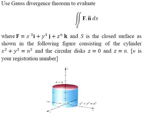 Solved Use Gauss Divergence Theorem To Evaluate Sf F Nds Chegg