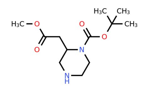 CAS 183852 65 5 Tert Butyl 2 2 Methoxy 2 Oxoethyl Piperazine 1