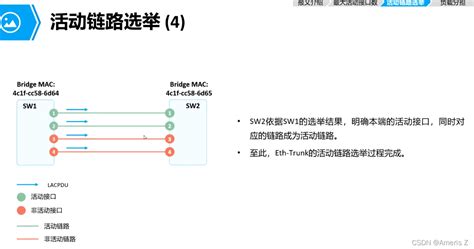 【以太网链路聚合与交换机堆叠、集群（链路聚合的手动模式和lacp模式、lacp报文格式、活动链路选举、负载分担及配置）】 20211218