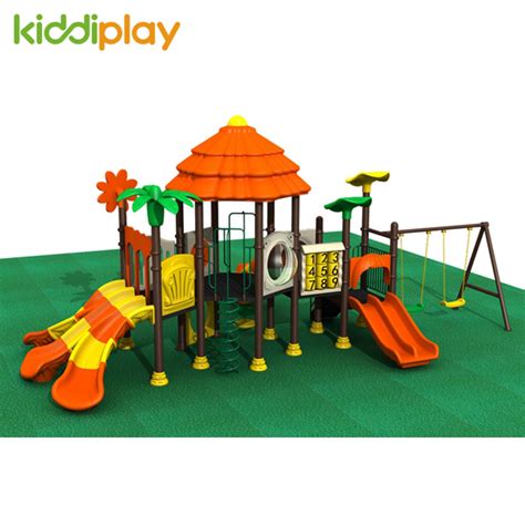 Backyard Discovery Plastic Slide Play Swing Set Playground Sets For