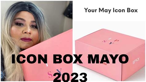 Ipsy Icon Box Mayo Unboxing Tutorial Youtube