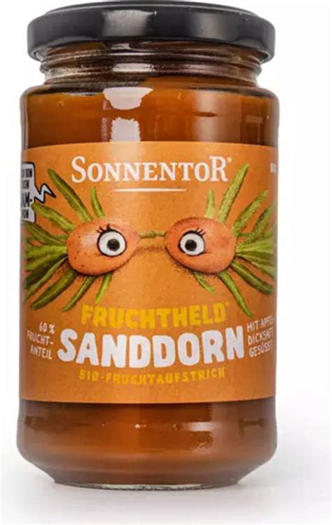 Sonnentor Bio Sanddorn Fruchtaufstrich Fruchtheld 250 G Piccantino