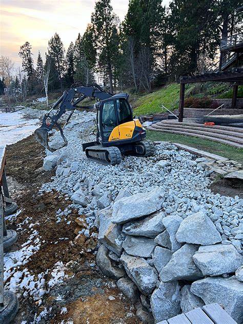 Boulder Walls Sandpoint Boulder Walls Installation Idaho North