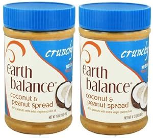 Amazon Earth Balance Coconut Peanut Butter Crunchy 2x16oz