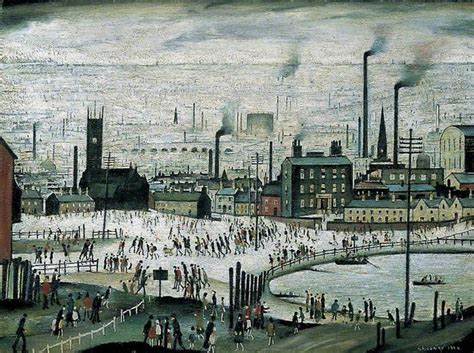 An Industrial Town, 1944 - L. S. Lowry - WikiArt.org