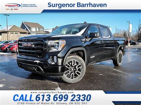 New 2020 Gmc Sierra 1500 Elevation Sunroof For Sale 60813 0 Surgenor Automotive Group