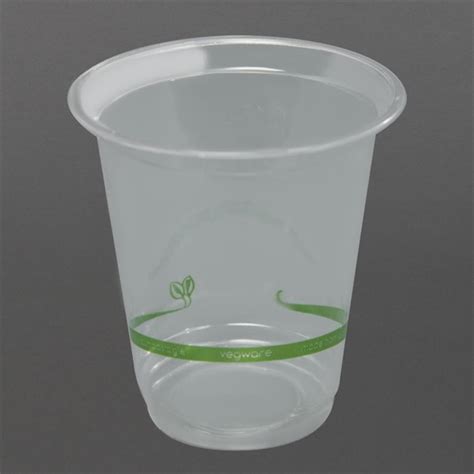 Vegware Compostable Pla Slim Cold Cups Ml Oz Pack Of