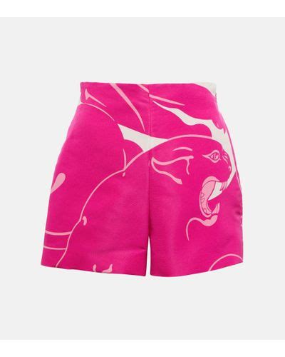 Pink Valentino Shorts For Women Lyst