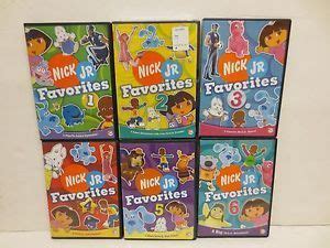 Nick Jr Favorites Volume 1 6 1 2 3 4 5 6 DVD Set Lot Kids