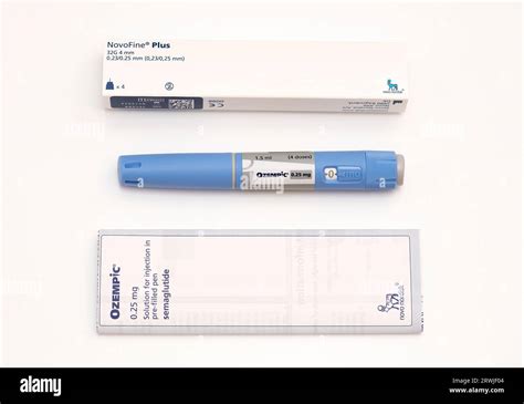 Semaglutide diabetes medication Stock Photo - Alamy