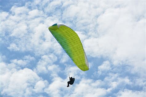 Paragliding Paraglider Green Sail Free Photo On Pixabay Pixabay