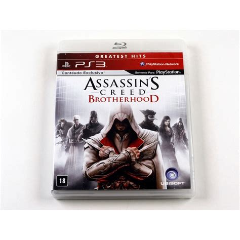 Assassins Creed Brotherhood Ps3 Playstation 3 Submarino