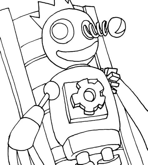 Rainbow Friends Chapter 2 Coloring Pages - Coloring Nation