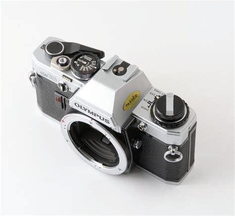 Olympus Om Om Mm Slr Camera Body Faulty B Shutter Setting