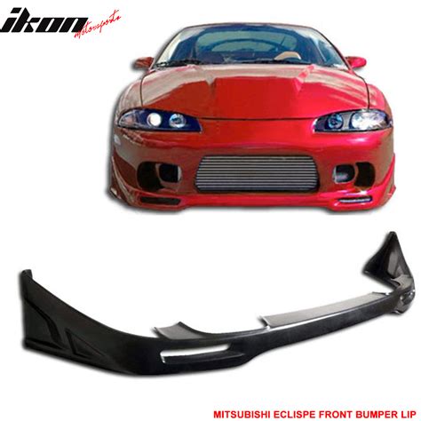 Compatible With 97 99 Mitsubishi Eclipse Pu Front Bumper Lip Spoiler