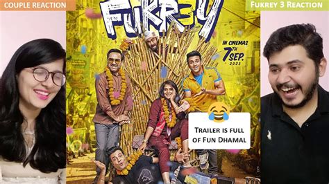 Couple Reaction On Fukrey 3 Official Trailer Pulkit Varun Manjot