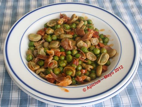 La Cocina De Cada D A Men Habas Y Guisantes A La Vitoriana