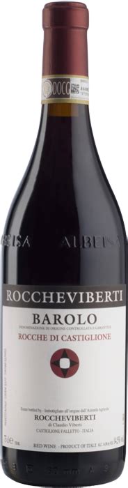 2018 BAROLO Rocche Di Castiglione Roccheviberti Piedmont Wine