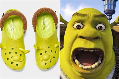 Des Crocs Spéciales Shrek Débarquent Sur Le Marché En Septembre